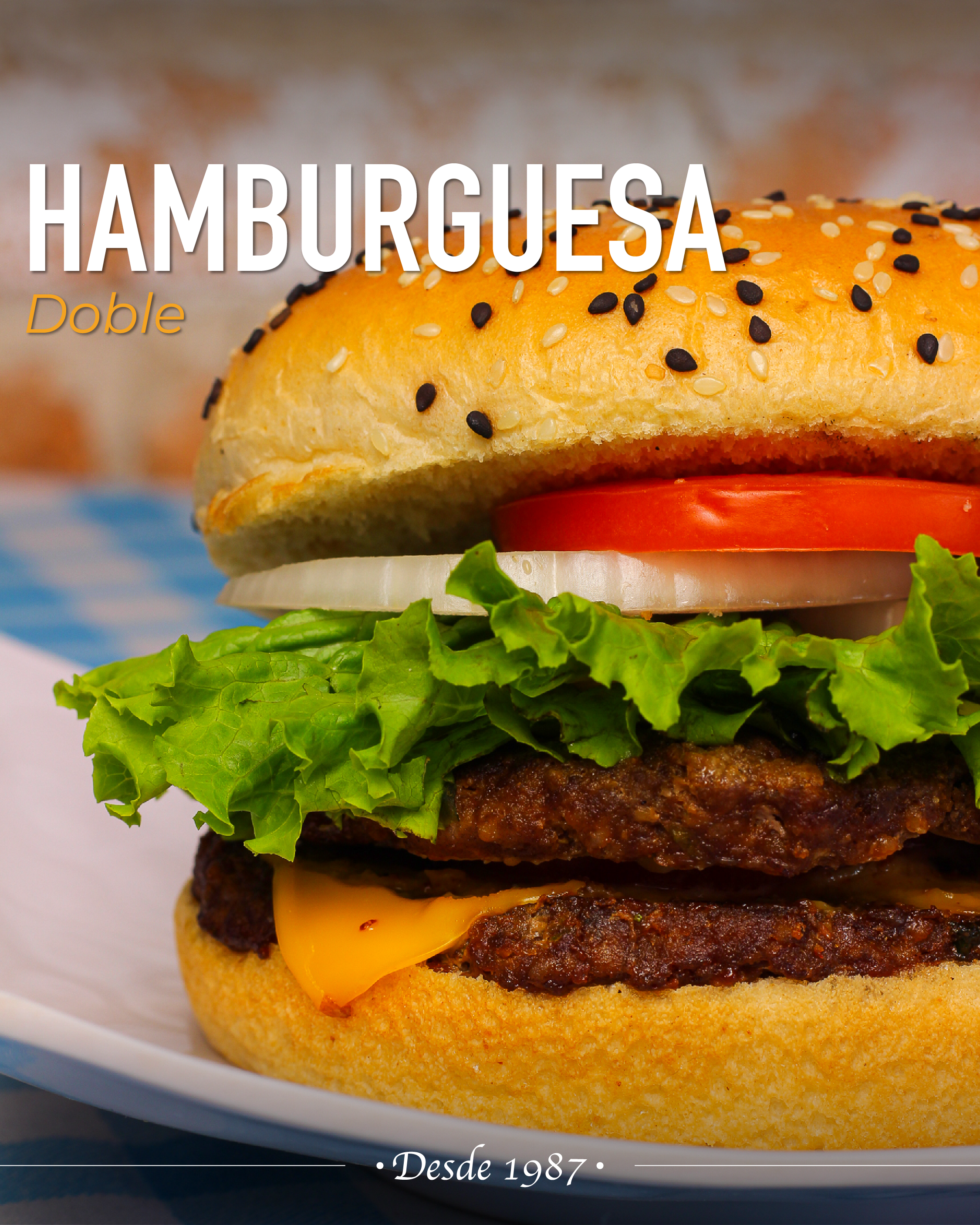 Promoción 2x1 Hamburguesas